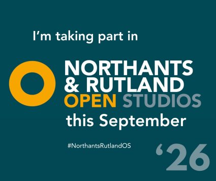 Northants and Rutlad Open Studios September 2026 with Vitreus Art for art demos and workshop