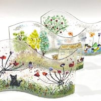 Learn to make amazing fused glass art on this workshop with Vitreus Art