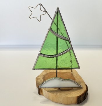 Make gorgeous christmas copper foiled decorations on this beginners workshop at Vitreus Art