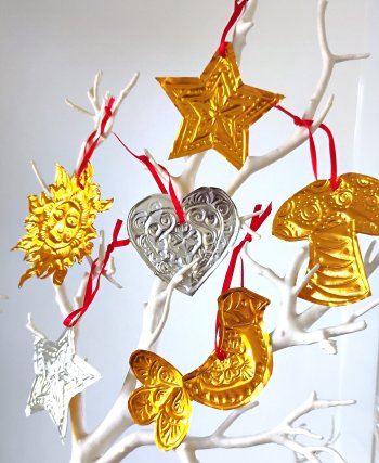 Christmas decorations workshops with Stacey Young at Vitreus Art