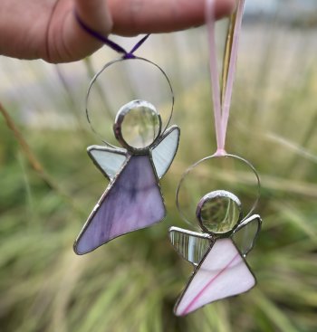 Make gorgeous christmas copper foiled decorations on this beginners workshop at Vitreus Art