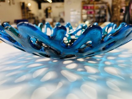Join this new glass fusing workshop and make a beautiful coral bowl