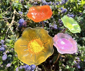 Glass fusing course with Vitreus Art - learn fusing, slumping with frits, moulds and more