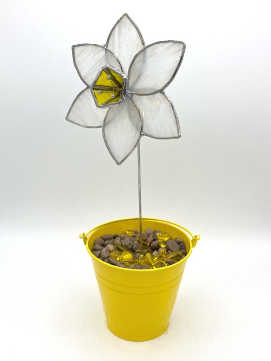 New - copper foiled flowers for your home made by Vitreus Art