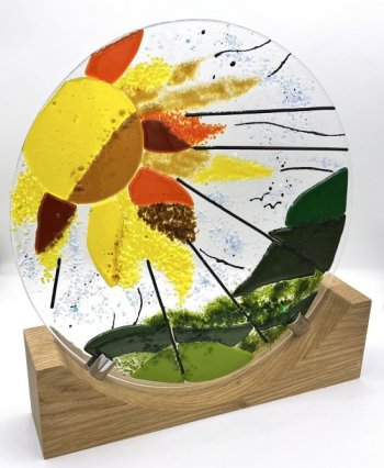 Make your own fused glass home art on thi new half-day workshop at Vitreus Art