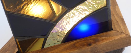 INfinity lamp close up by Vitreus Art