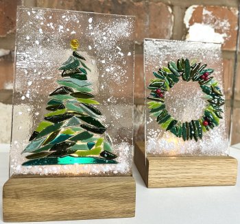 Create two beautiful luxury tealight holders on this workshop