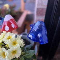 Fused glass tealight holders half-day workshop with Vitreus Art