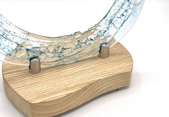 Original fused glass art by Jenny Timms of Vitreus Art, on show at the gallery near Towcester and Milton Keynes in Northants UK