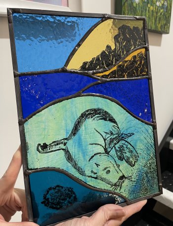 Learn how to mix and apply traditional metallic oxide paints 