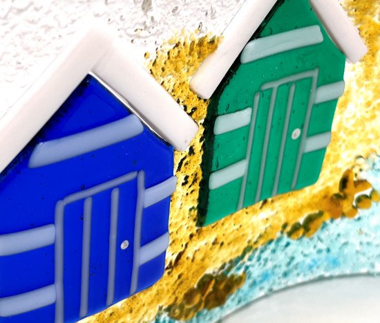 Original fused glass art by Jenny Timms of Vitreus Art, on show at the gallery near Towcester and Milton Keynes in Northants